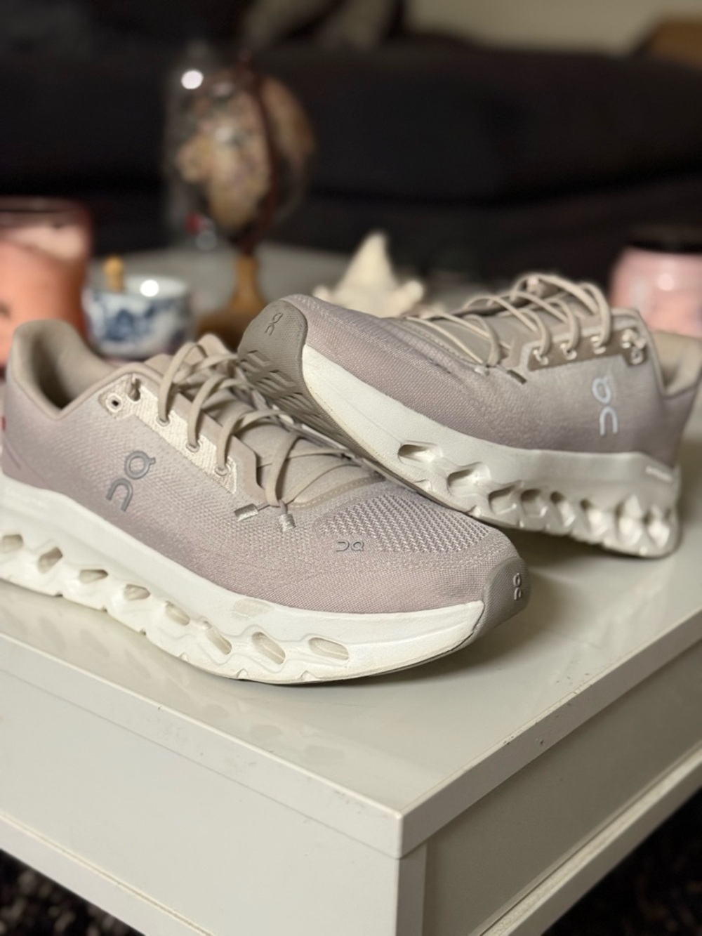 On Running Women’s Cloudnova Sneakers in Light Beige